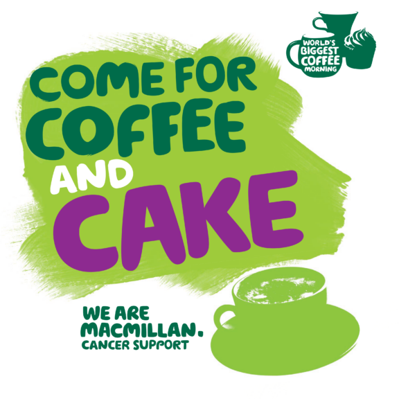 Come for a Coffee and a Cake - Macmillan